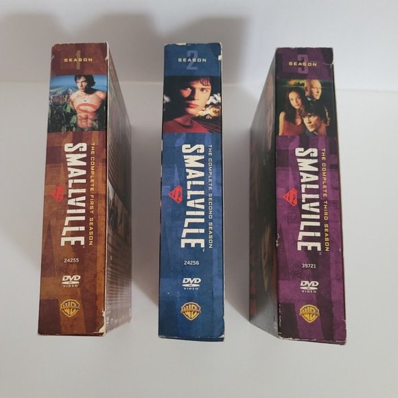 SMALLVILLE Complete Seasons 1-3 Lot (DVD) - Picture 2 of 16